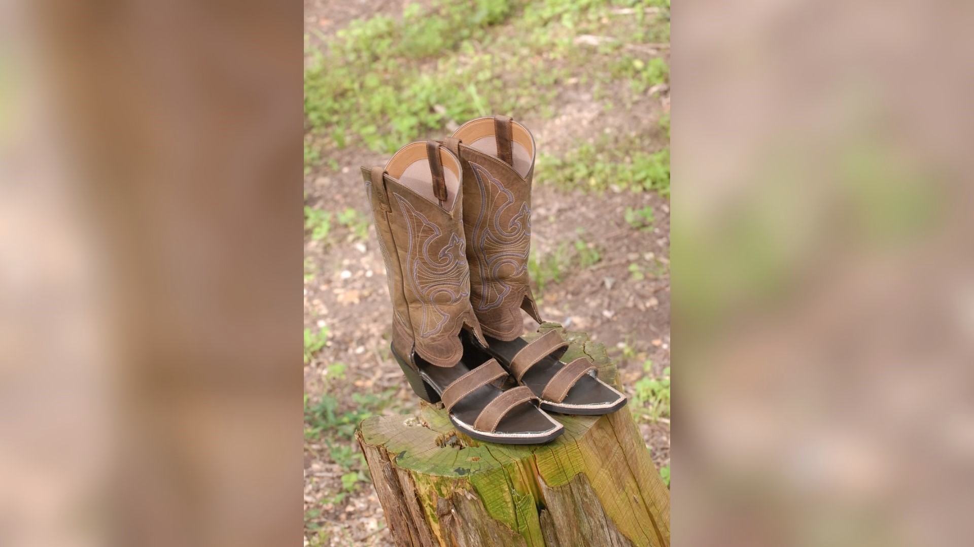 Cowboy cheap boot sandals